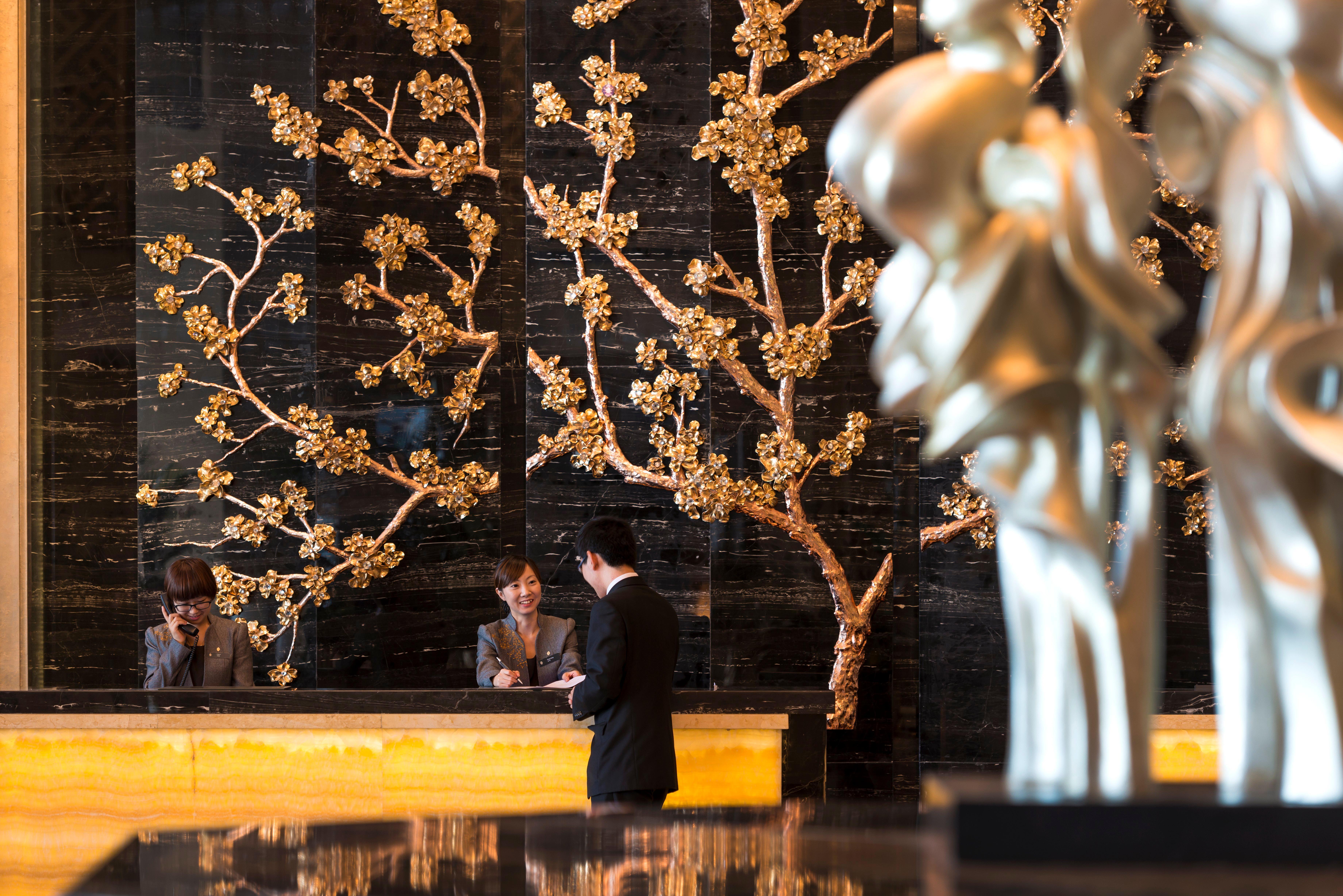 Intercontinental Shijiazhuang By Ihg Hotell Exteriör bild