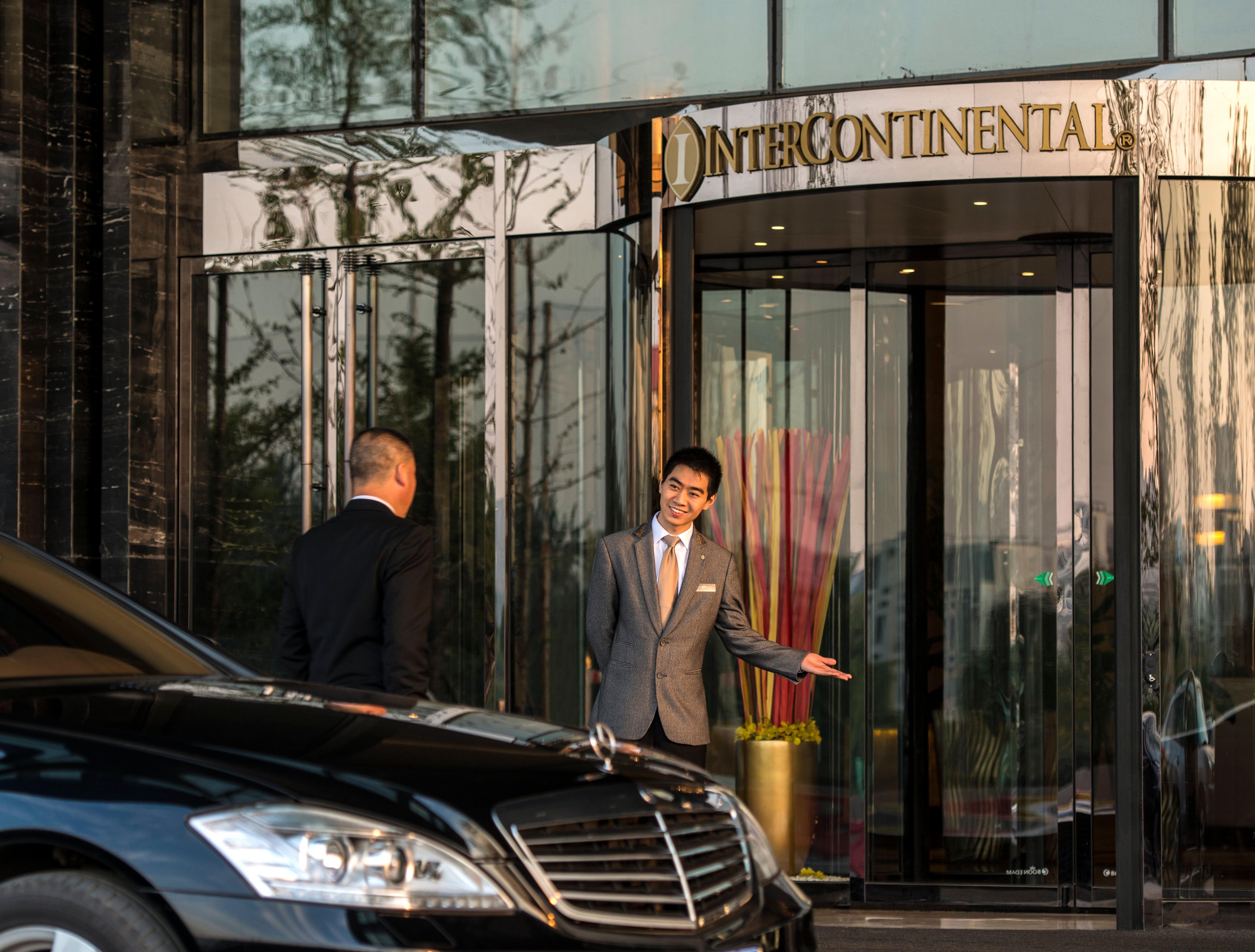 Intercontinental Shijiazhuang By Ihg Hotell Exteriör bild