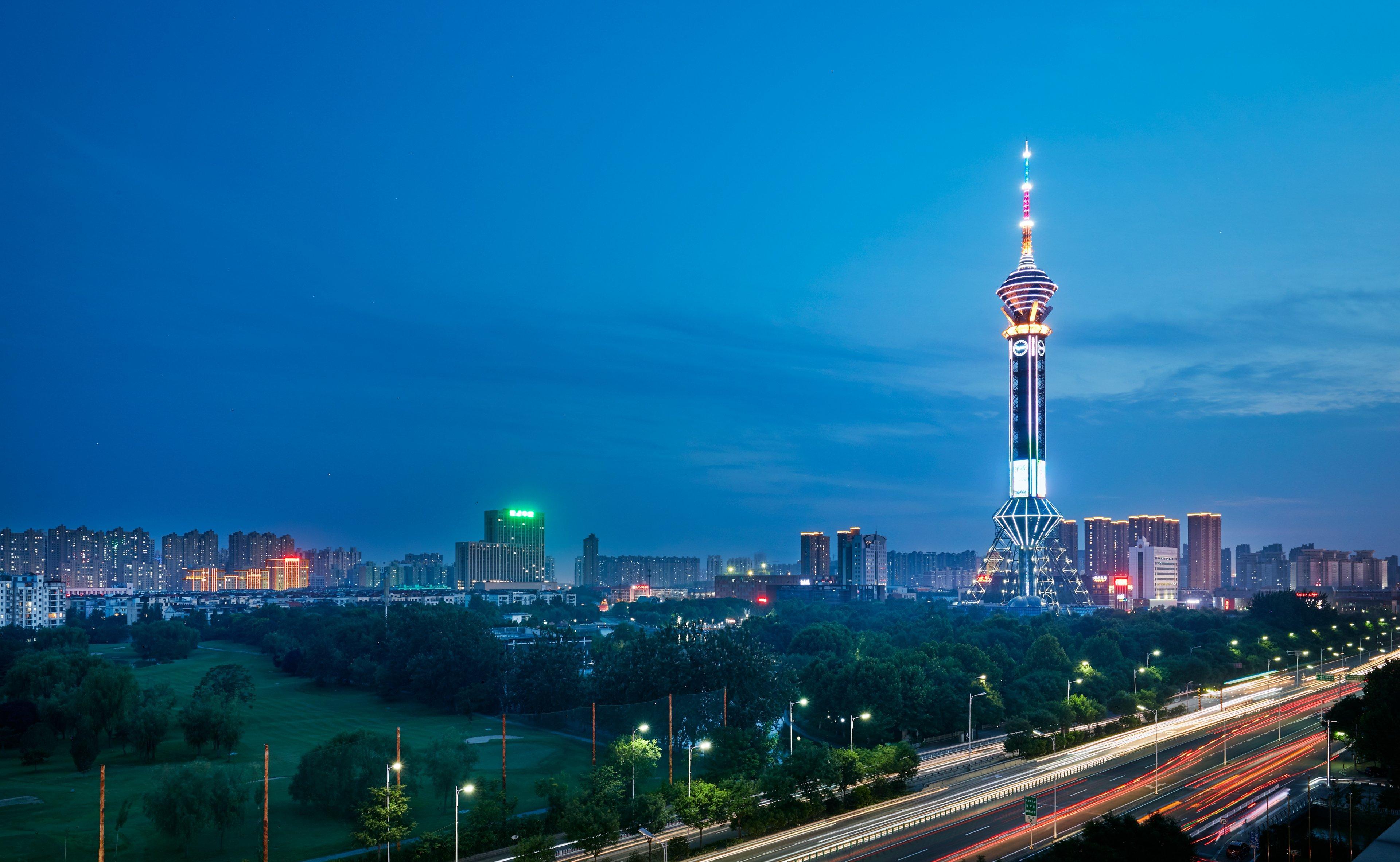 Intercontinental Shijiazhuang By Ihg Hotell Exteriör bild