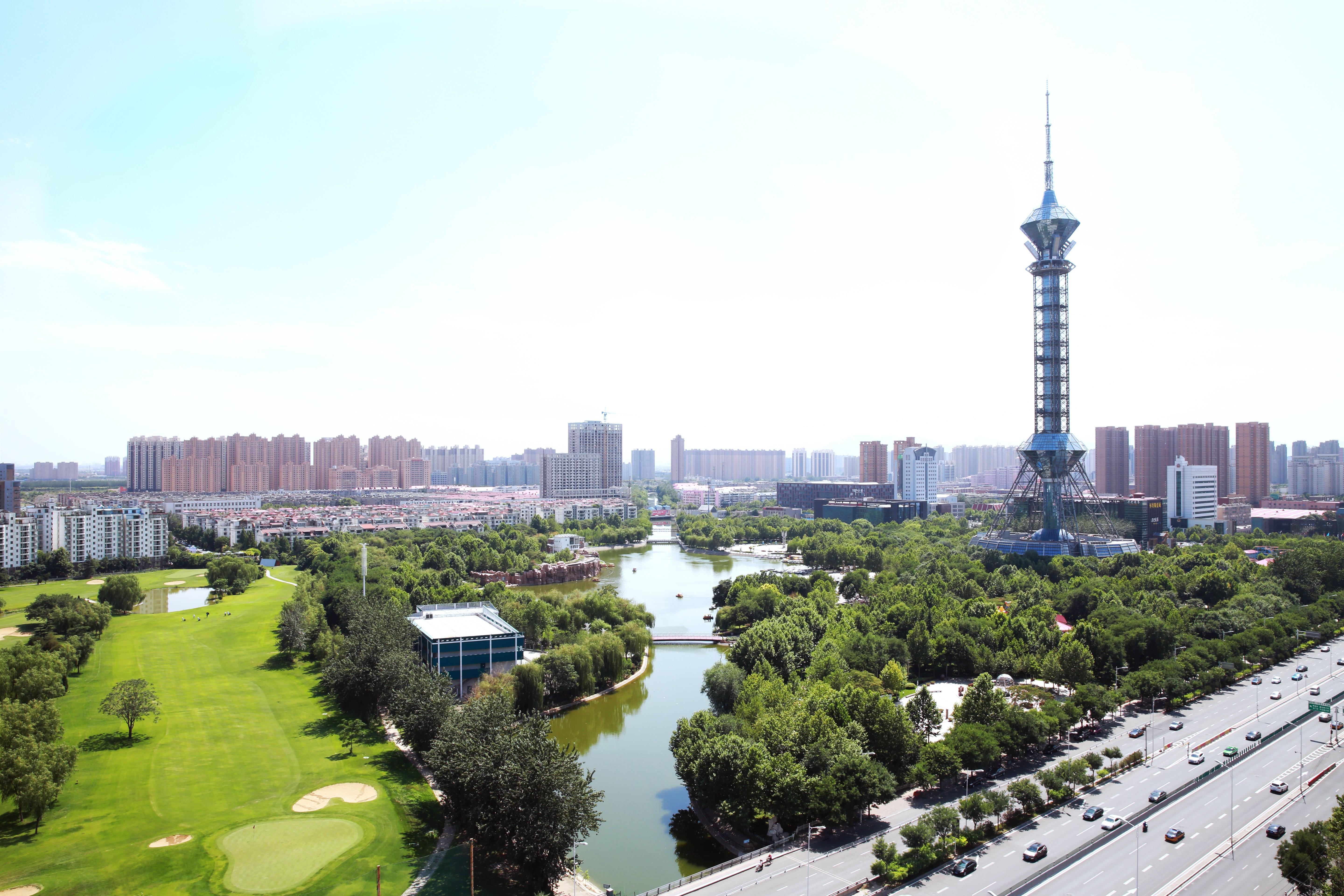 Intercontinental Shijiazhuang By Ihg Hotell Exteriör bild