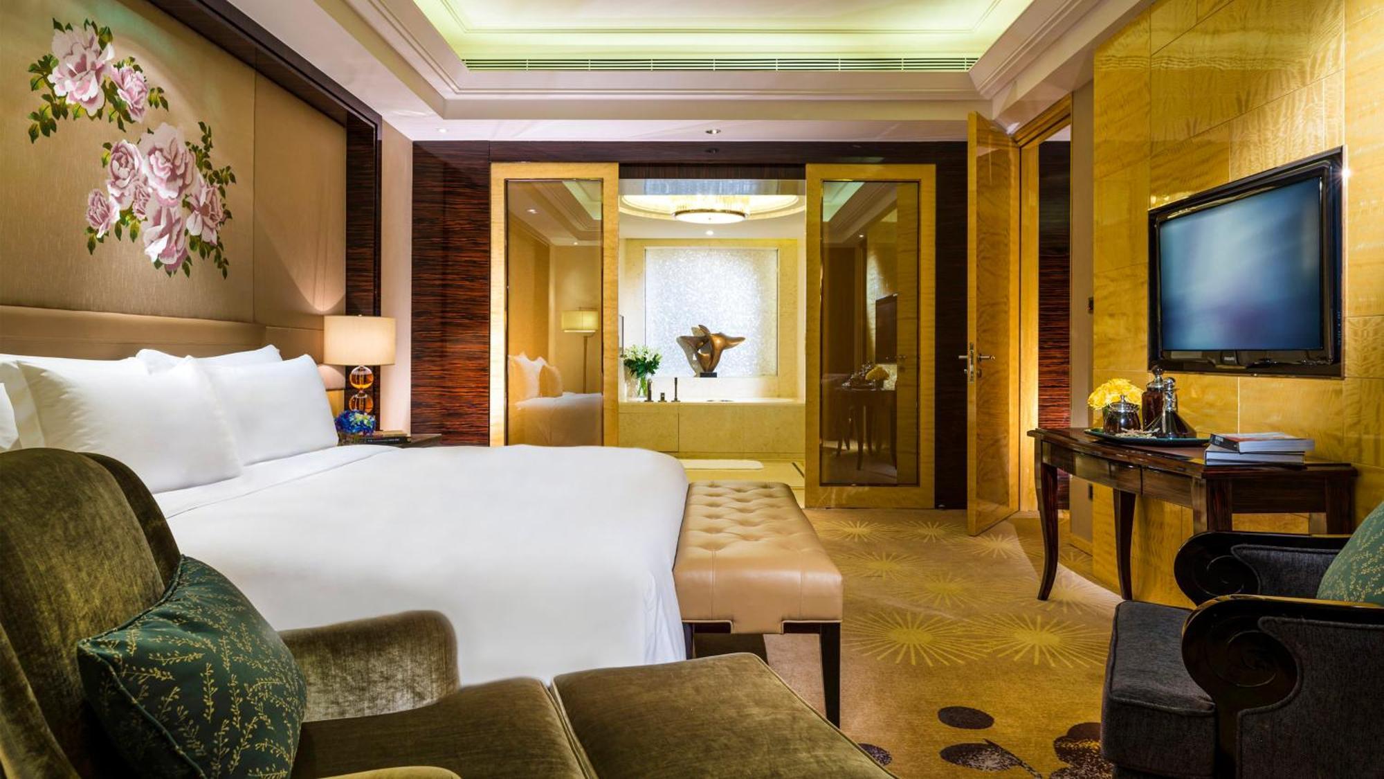 Intercontinental Shijiazhuang By Ihg Hotell Exteriör bild